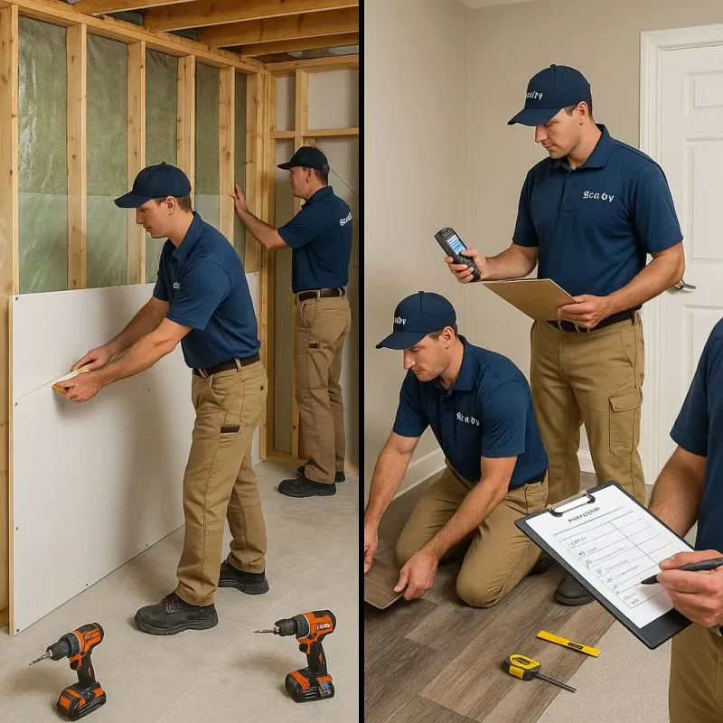 Repairs and Reconstruction process in Fountain, CO